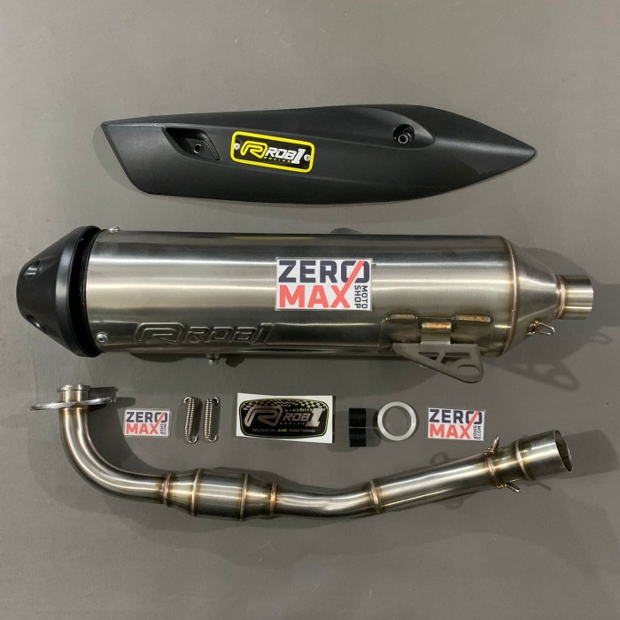 Knalpot ROB1 Standar Racing Cup X Megabomb All New NMAX 2020 2021 UP