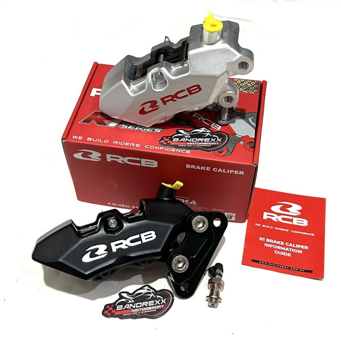 Kaliper RCB R1 Series 4 Piston+Breket Disc 260mm For Aerox 155