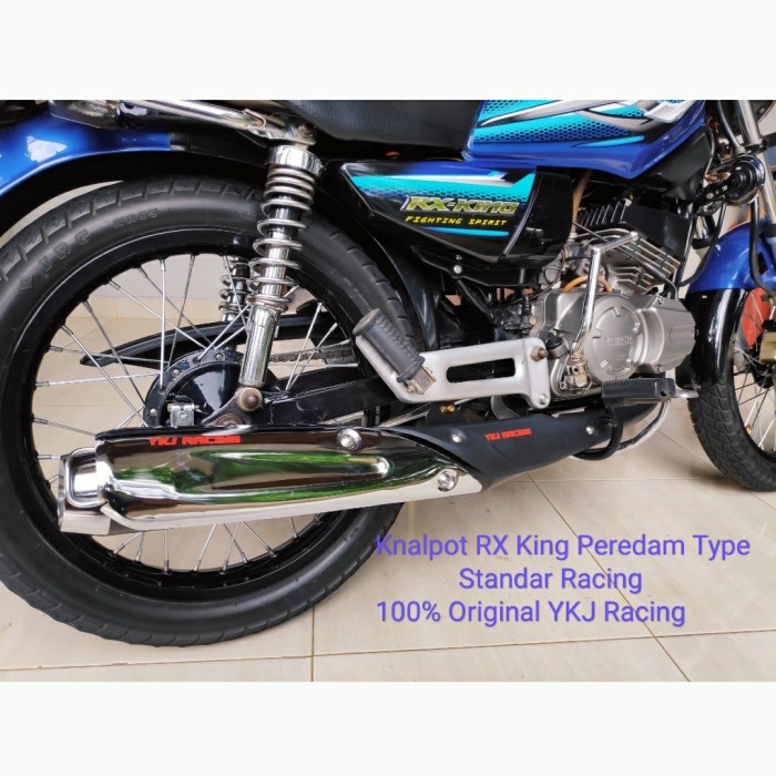 Knalpot Rx King Peredam Type Standar Racing Ykj