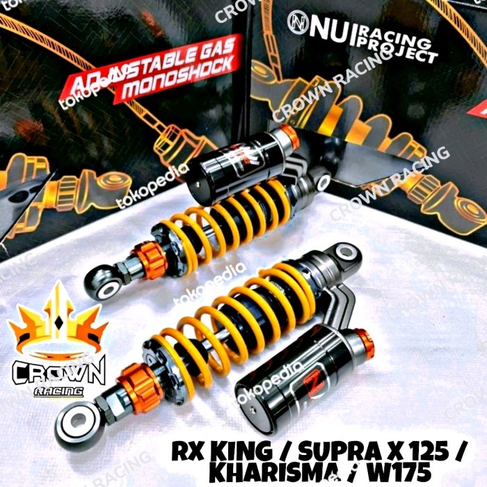 Shock Nui Click Rebound Bebek 340Mm Rx King / Supra X 125 / Kharisma Motor Motorcycle