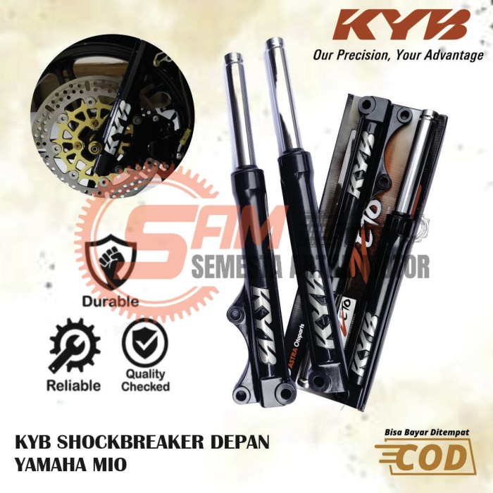 Kyb Zeto Shockbreaker Depan Yamaha Mio Sporty Soul Kayaba Tabung Shock