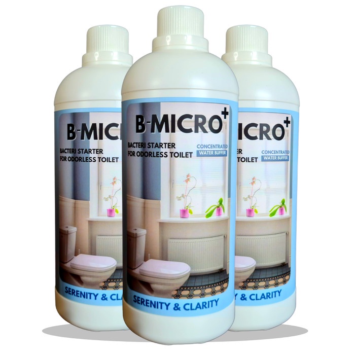B-Micro+ Untuk Septic Tank, Pengurai Kotoran, Tinja, Dan Saluran Air