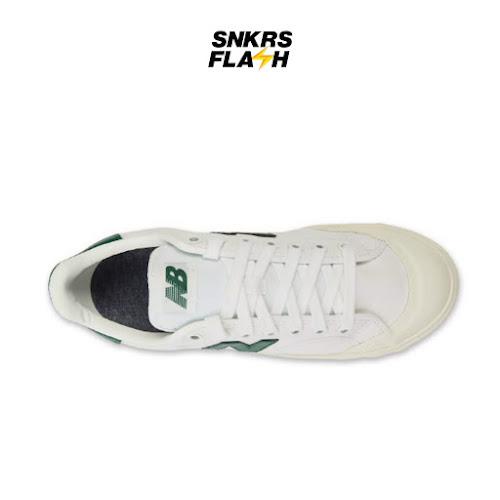 NEW BALANCE Bb100 White Green Sepatu Sneakers Pria - BB100VTC - Size 41.5