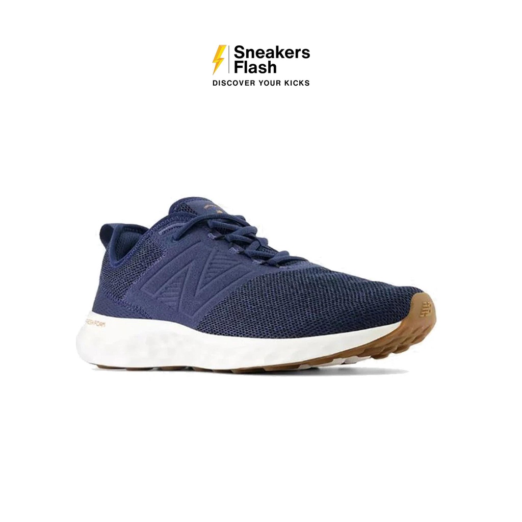NEW BALANCE Fresh Foam Spt V4 Navy Sepatu Sneakers Pria - MSPTRN4 - Size 44