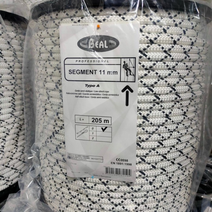 TALI KARMANTEL BEAL SEGMENT 11 MM X 100 METER /TALI KARMANTEL11 MM