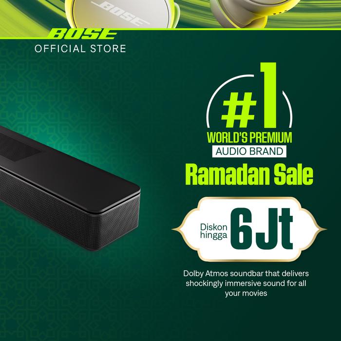 Bose Smart Soundbar with Dolby Atmos for Premium Home Theater