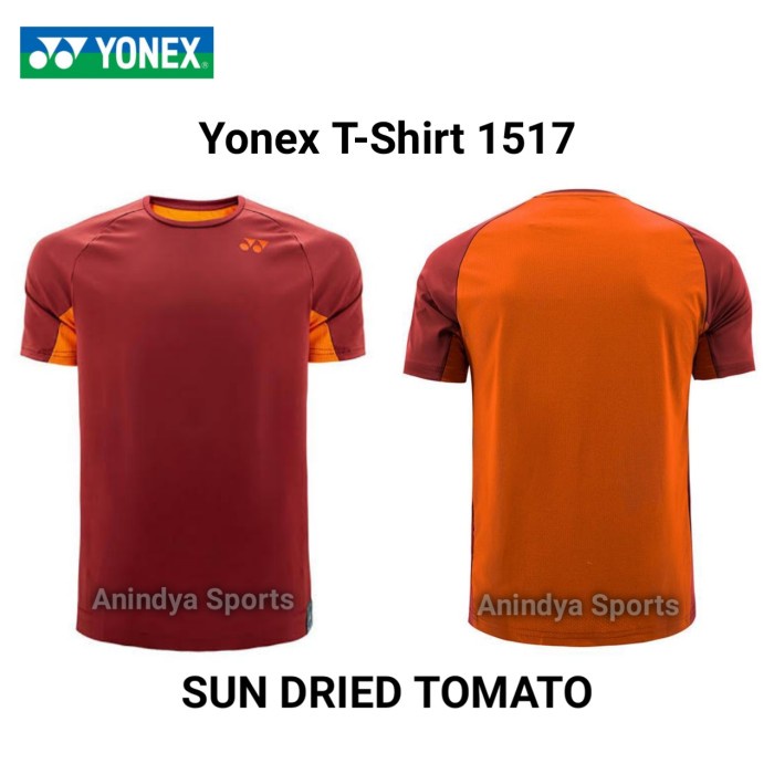 Kaos Jersey Badminton Original Yonex Round Neck T-Shirt 1517