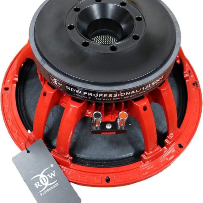 TERLARIS SPEAKER KOMPONEN RDW 12LS003/ 12 LS003/ RDW 12 LS 003 12 INCH