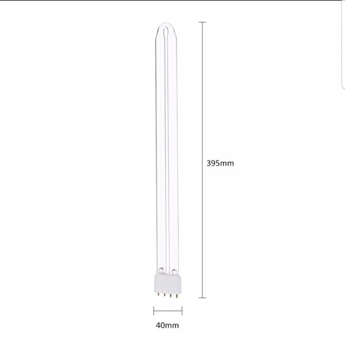 Refill Lampu Uv Ozon Disinfektan 38 Watt Lampu Germicidal Cadangan