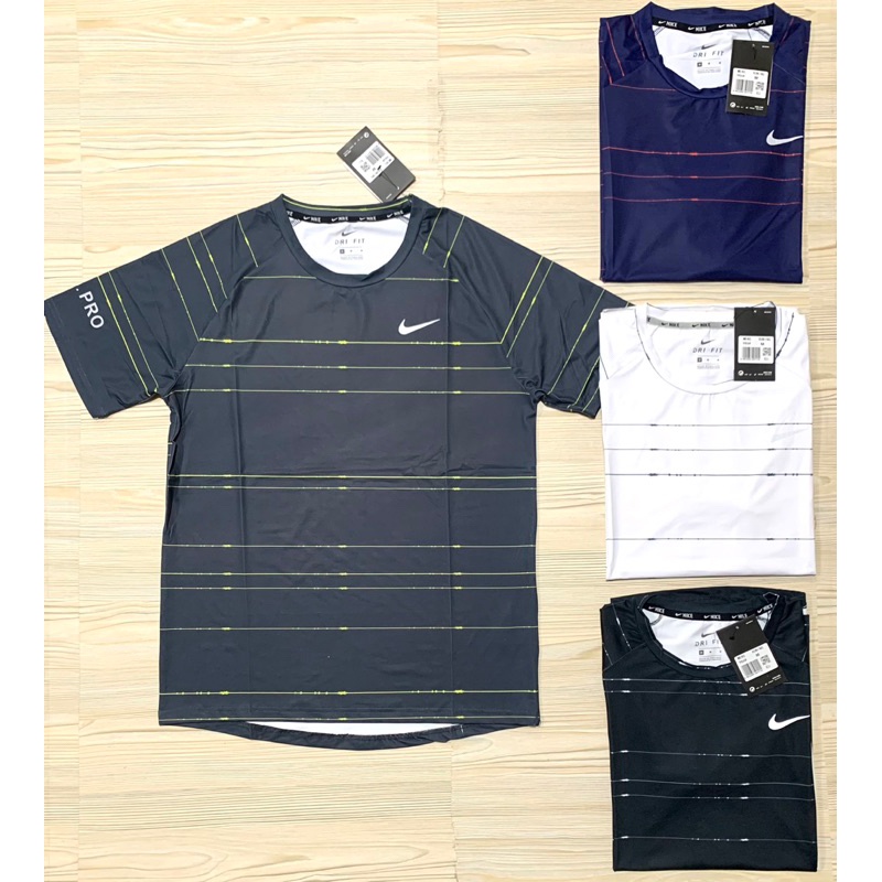 KAOS NIKE IMPORT PREMIUM T-SHIRT PRIA OLAHRAGA RUNNING DRI FIT OBLONG MAN HITAM ABU NAVY PUTIH