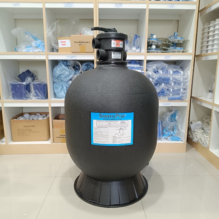 FILTER KOLAM RENANG 1 HP SWIM - FILTER KOLAM SWIM600 WARNA HITAM