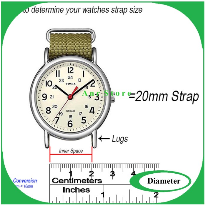 Tali Jam Tangan Kulit 28 Mm Ready Stok