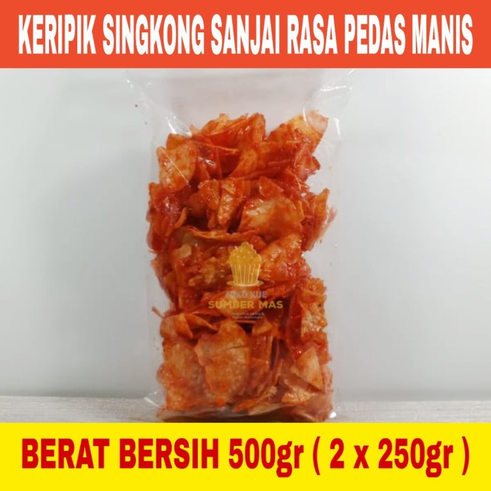 

Wof Singkong Sanjai / Singkong Balado / Singkong Lengket / Kiloan 500 Gr