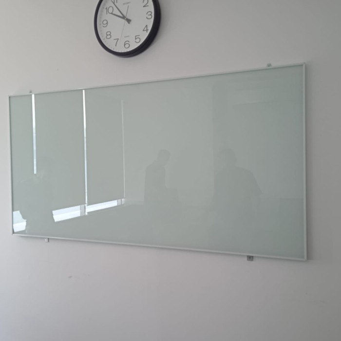 

Glassboard Frame Magnetic - Papan Tulis Kaca Bingkai Almunium Magnetik
