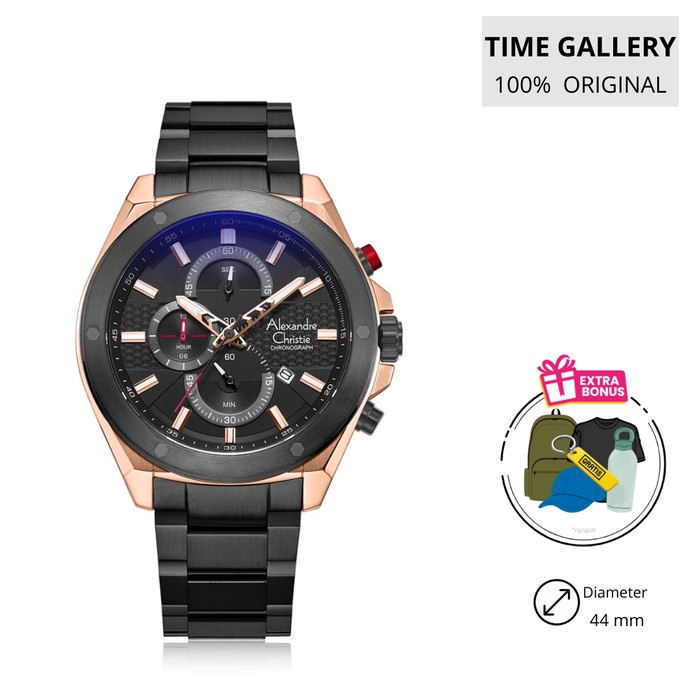 Jam Tangan Pria Alexandre Christie 6674 mcbbrba 6674mc ac6674 mc bbrrba 6674mcbbrba original alexand