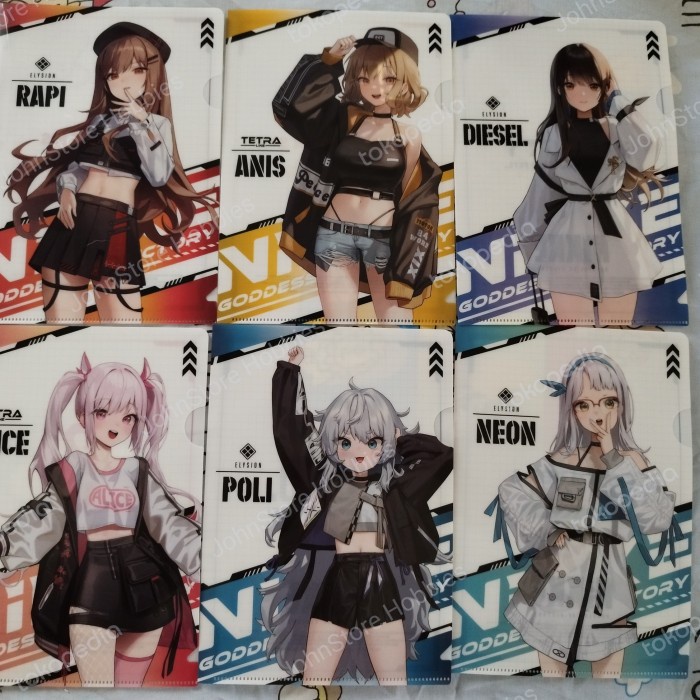 

TERBARU Nikke X FamilyMart A5 Clear File (Ver. 2) BISA GRAB!