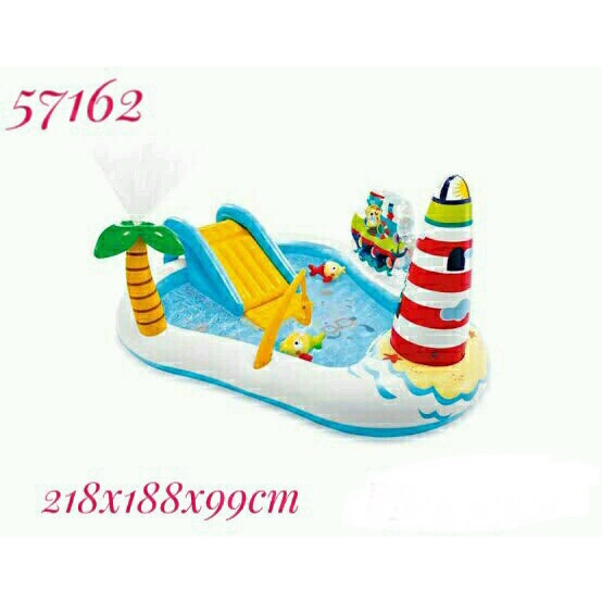 Kolam renang anak prosotan fishing fun play center intex type 57162