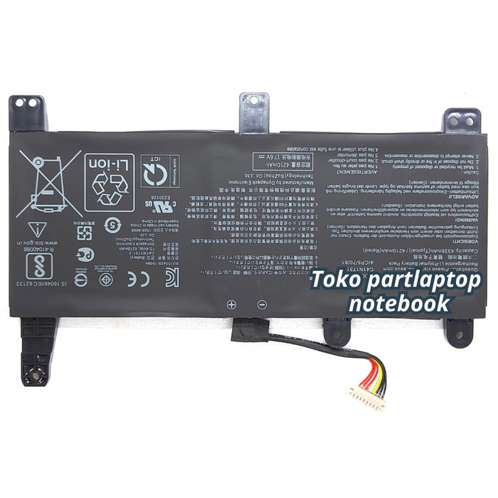 Baterai laptop Asus ROG STRIX G512LI battery