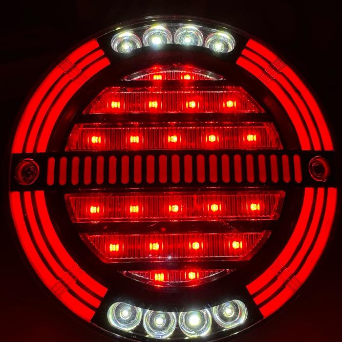 Stop Lamp Truk Model Bulat 24V 12V 5.5