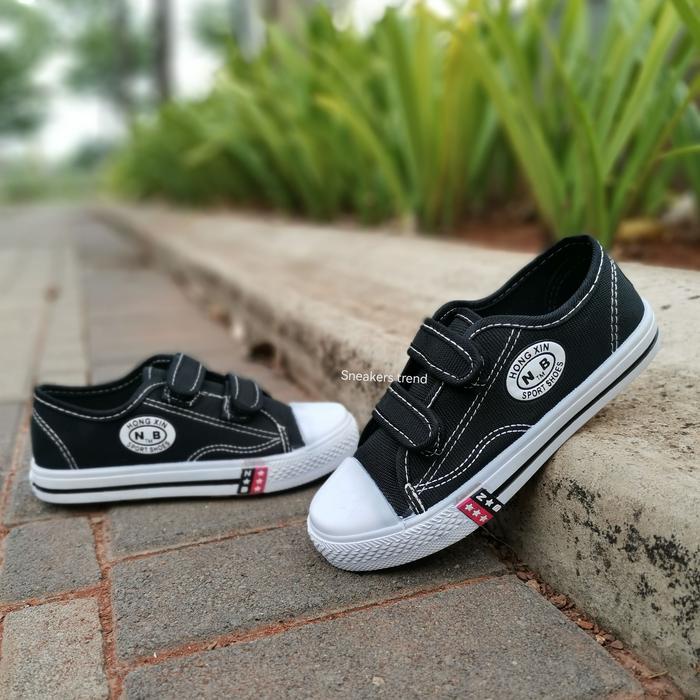 Sepatu Sekolah Anak Perempuan Sd Sepatu Anak Sekolah Nb Perekat Tanpa Tali Sepatu Sekolah Anak Sd