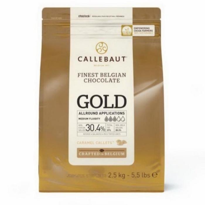 

terbaru !!! callebaut gold chocolate kemasan repack 500 gram ready