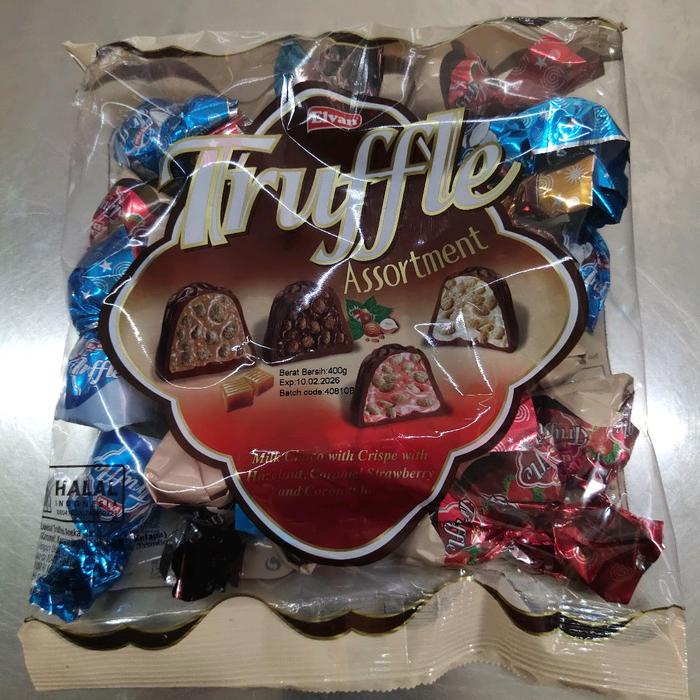 

terbaru !!! elvan truffle chocolate assortment 400g ready