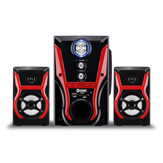 Speaker GMC Salon Aktif Bluetooth USB Memori Original Model Baru