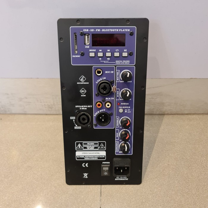 Power Kit Mesin speaker aktif 2 way Class D