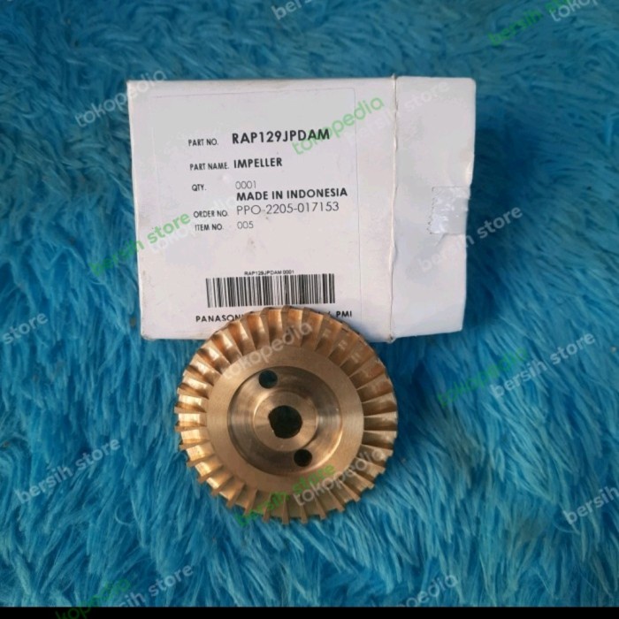IMPELER POMPA AIR PANASONIC GA/GP 125, 129, 130, 139 ASLI