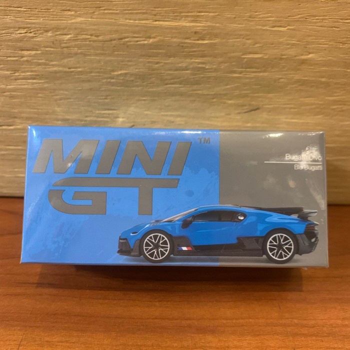 MINIGT 601 BUGATTI DIVO BLU BUGATTI MINI GT