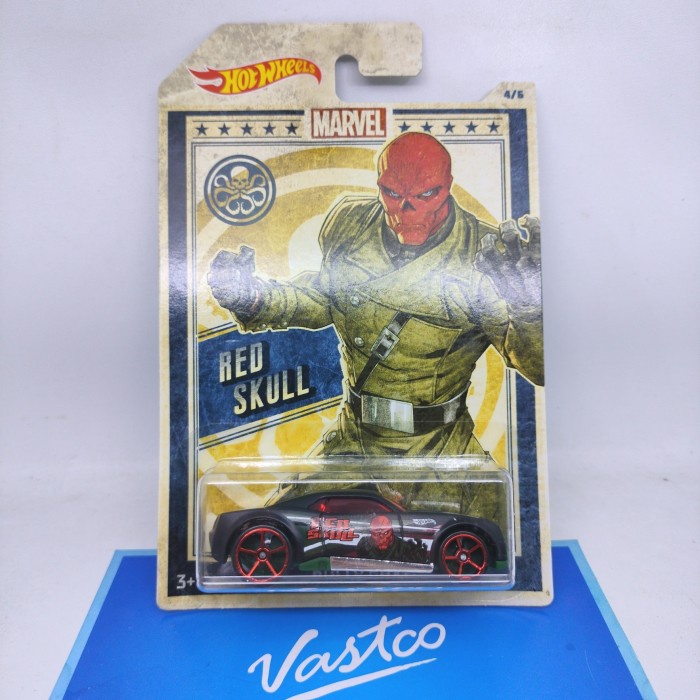 PROMO Hot Wheels Marvel Red Skull Bully Goat Hotwheels Captain America
