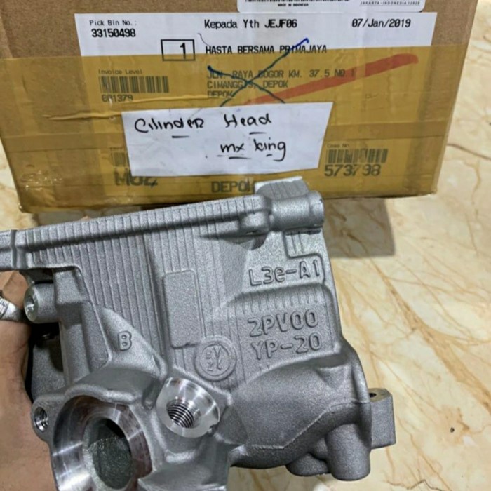 Deksel Blok Head Mx King ,Vixion Nva Asli Ori Yamaha 2Pv E1102 00
