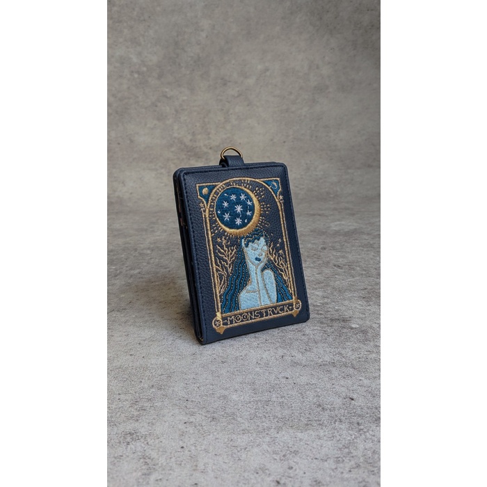 

Moonstruck Folded Embroidered Wallet