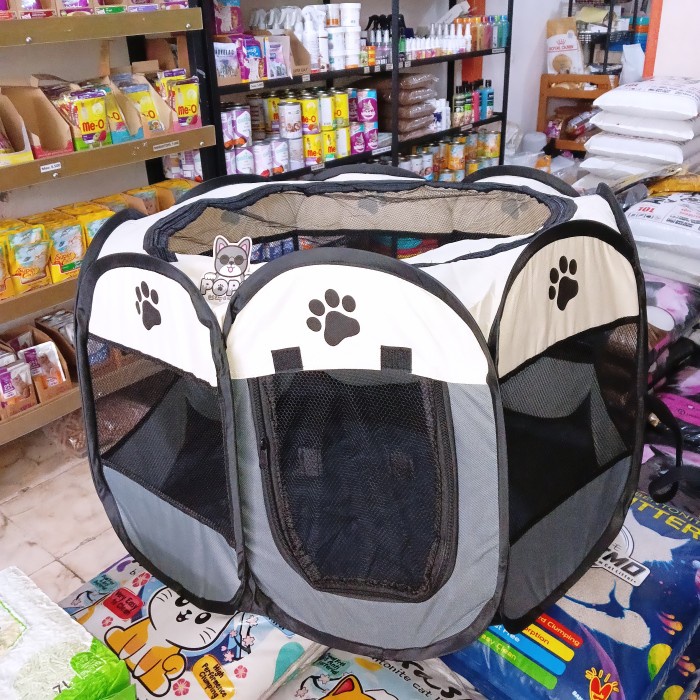 kandang kucing anjing tenda lipat portable rumah kucing