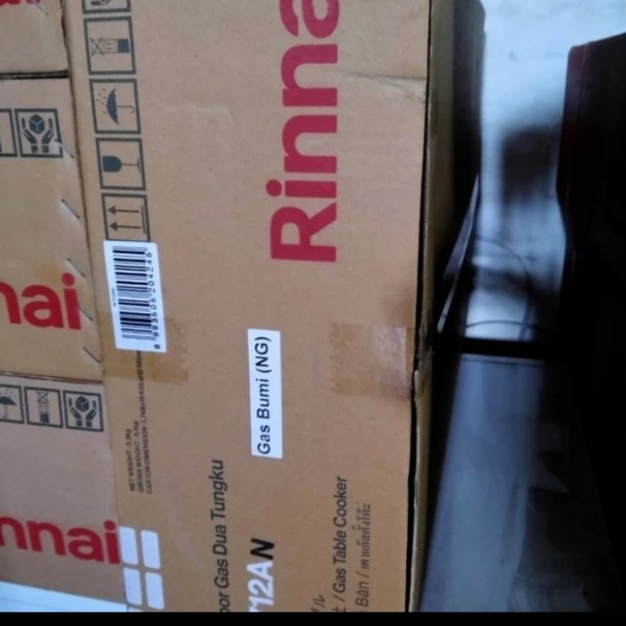 Natanel Rinnai Kompor Gas Alam 2 Tungku Ri 712An