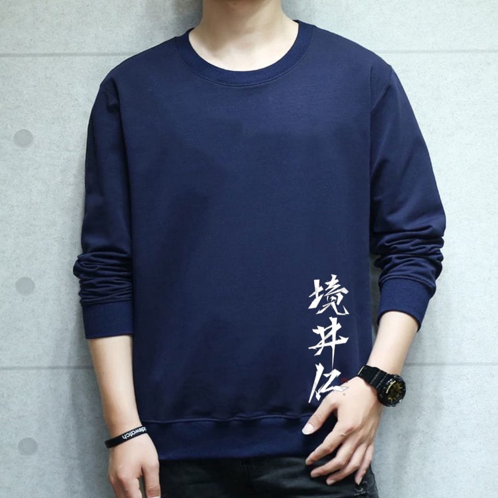 BAJU PRIA LENGAN PANJANG KANJI/ BAJU SIMPEL/ MODEL KEKINIAN