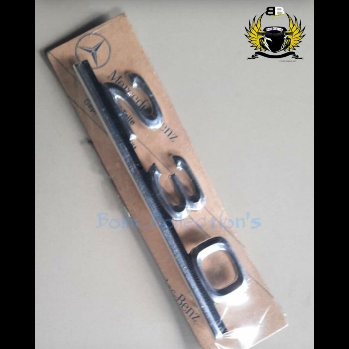 BISA GOSEND W123 NEW EMBLEM BAGASI 230 ORIGINAL MERCEDES-BENZ TERLARIS