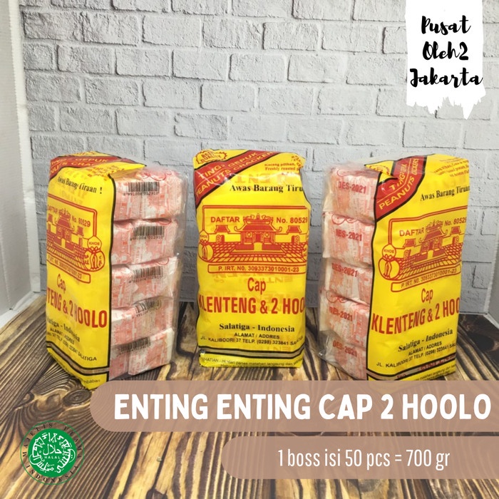 

Enting Enteng Gepuk Kacang Cap Klenteng & 2 Hoolo Asli Khas Salatiga