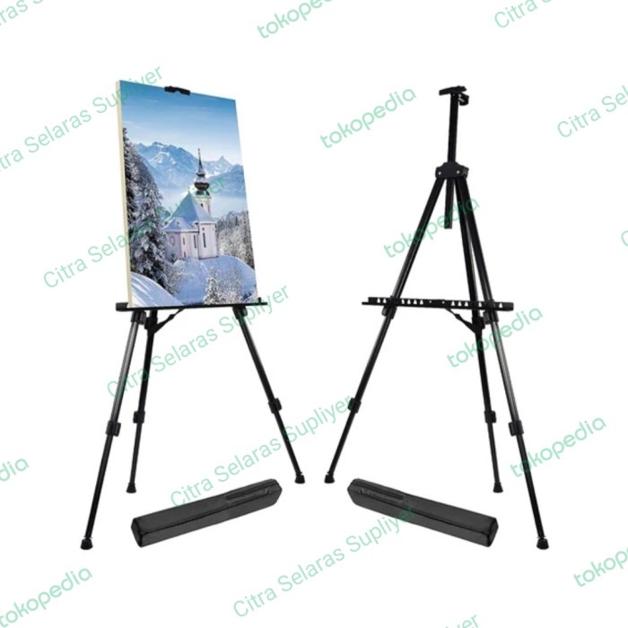 Standing Lukis Easel Tripod Lukisan