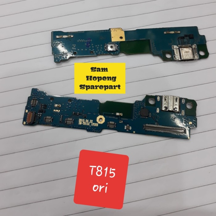 Samsung Tab S2 9.7" T815 PCB Papan Connector Charger Original IC