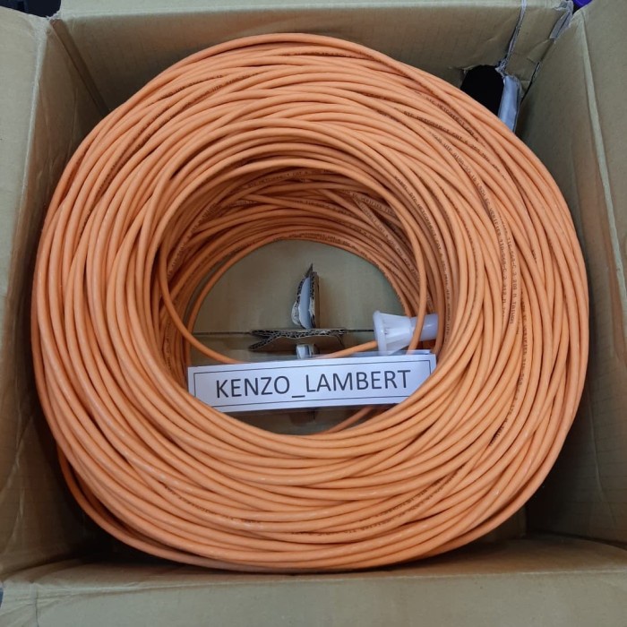 dtc cat 6 LSZH orange / kabel lan utp dtc cat6 / dtc netconnect