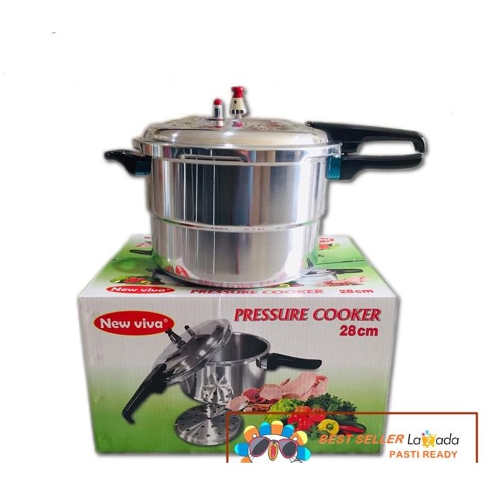 Citayam Panci presto NEW VIVA Diameter 30cm (12 liter) ukuran besar, PREMIUM