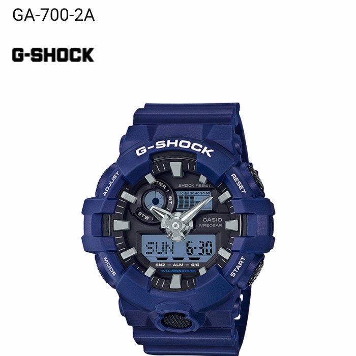 Bezel G-Shock Ga-700-2A Ga 700 Casio Original Harga Promo