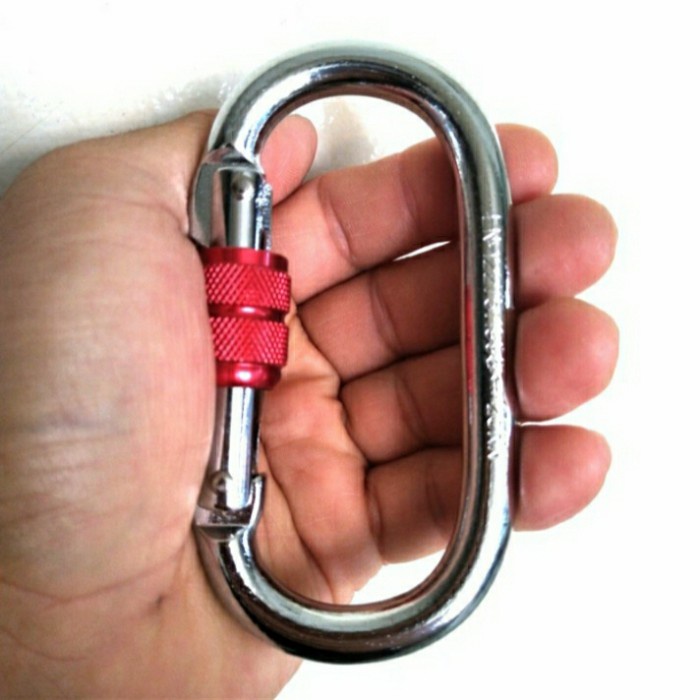 Karabiner 25kn Carabiner Panjat Climbing Panjat Tebing Outdoor Gunung