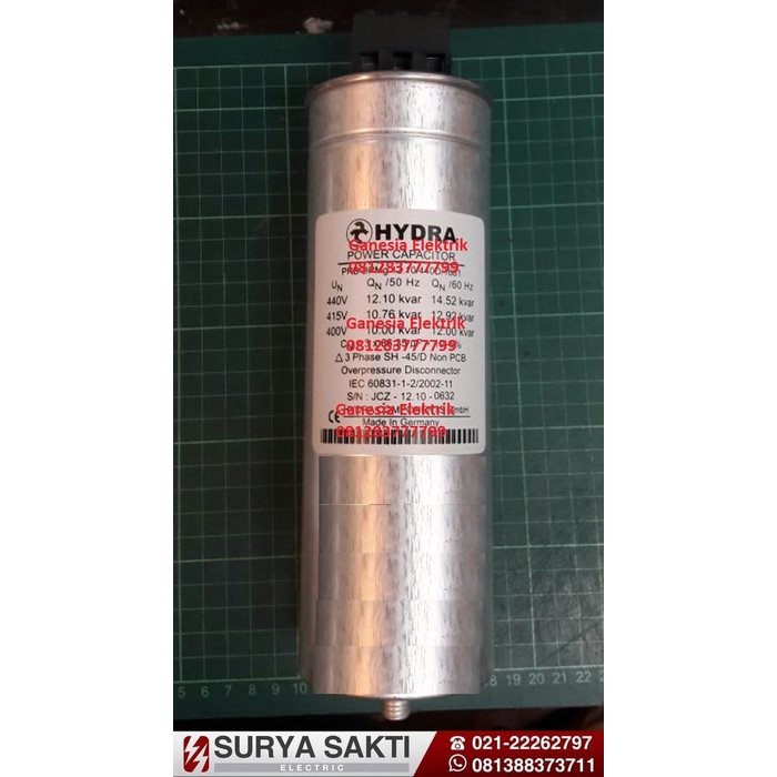 Berkualitas Capacitor Hydra 20Kvar 400V 18.2Kvar 440V Kapasitor Bank 20 Kvar