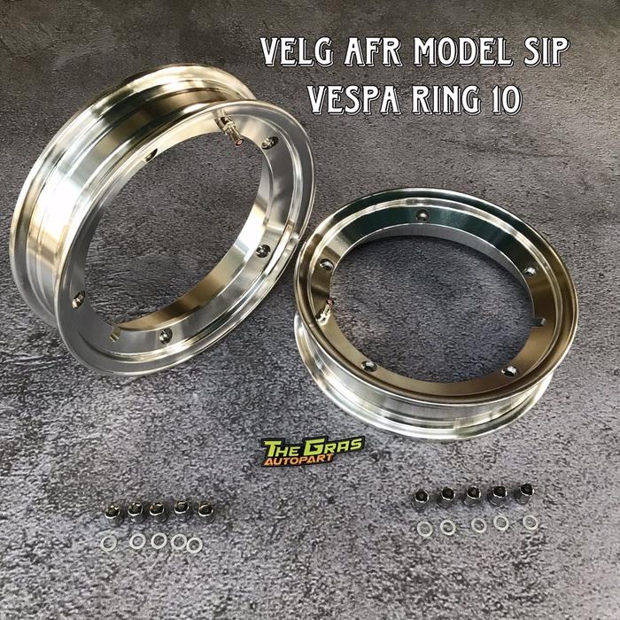 Velg Vespa Ring 10 Velg Vespa Ring 10 Tubless Velg Afr Velg Vespa Afr Model Sip Accessories