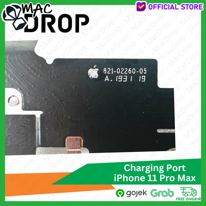 Ready Gan Flexible Charging Port Iphone 11 Pro Max Orinal Apple Copotan Fleksibel Flex Charger