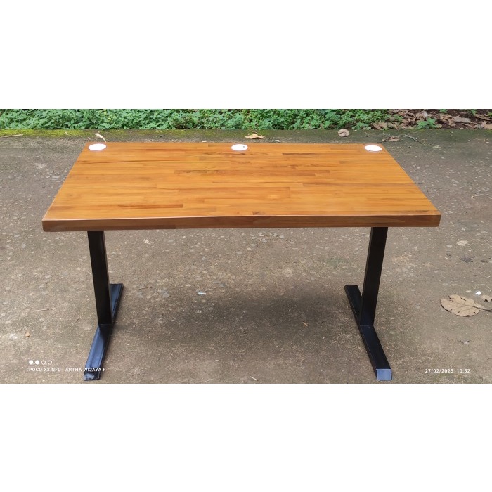 PREMIUM PROMO TERMURAH MEJA KOMPUTER FJL,MEJA BELAJAR,MEJA KANTOR,MEJA KAYU JATI LAMINASI FJL