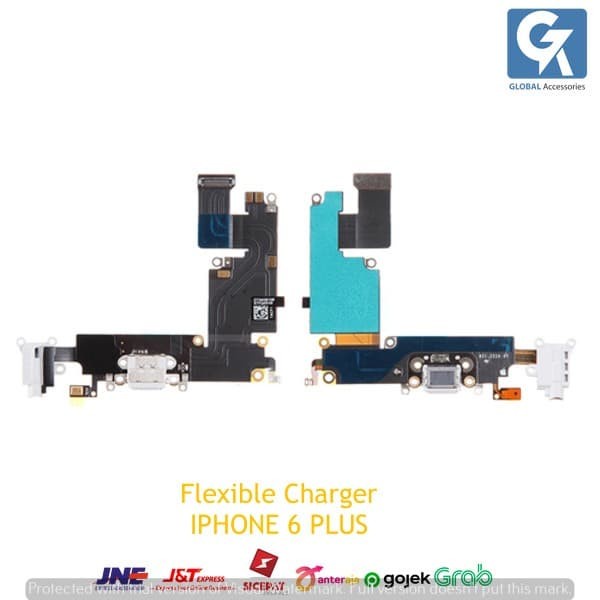Flexible mic dan Charger iphone 6+ / iphone 6 plus