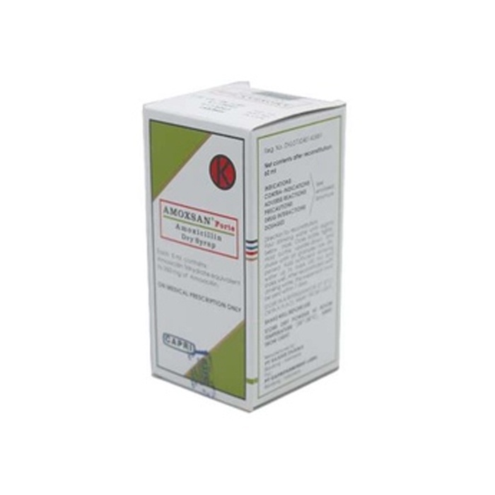 AMOXSAN FORTE DRY SIRUP 60 ML / AMOXICILLIN / ANTIBIOTIK